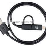 2 IN 1 MFI Certified Charge & Sync USB Cable thumbnail-1