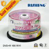 RISENG Blank 16x 4.7GB 120MINs +R DVD Disc/brand Printing Blank Cake Disc/silk Printing 16x Dvd thumbnail-1