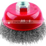 crimped wire cup brush