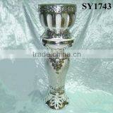 36 Inch Brown Antique Pot Ceramic Roman Columns thumbnail-6