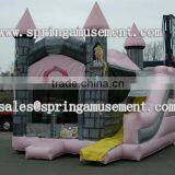 Top Design Classical Inflatable Jumper and Single Slide Combo Castle SP-CM049
