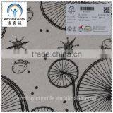Wholesale Plain 55%Cotton 45%Linen Printed Knitted Fabric thumbnail-1