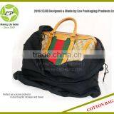 Cheap Bulk Drawstring Cotton Bag With Logo Print For Shoes and Purse thumbnail-1