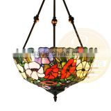 hot sell pendant tiffany light for decoration,baolian pendant tiffany light for decoration