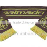 2016 Promotional Acrylic Custom Soccer Scarf