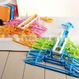 Magic Plastic Clothes Hanger With 8 Ranks
