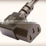 US Standard 10A 125V C13 Cable Angled Connector thumbnail-1