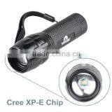 Q5 LED Torch Light Focus Zoom Lamp Mini 300 Lumen Flashlight With AAA Battery thumbnail-3