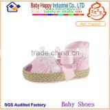 wholesale handmade pink zebra lace fancy beautiful soft sole comfortable dress baby girl shoes