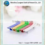 Skateboard Shaped Metal Bottle Opener Keychain/bottle Opener Rings