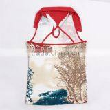 (N2695) 3-8Y Two Color Children Polo Neck Girl Tank Top Chinese National Styles Cotton Vest for Baby thumbnail-3