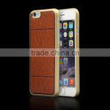 Slim Mobile Phone Back Cover Leather Case for IPhone 6/6S thumbnail-2