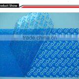 Bule Partial Transfer Security VOID Label Material High Residue Tamper Evident Material