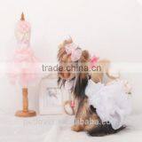 Dog Clothes Dog Wedding Dress With Pearl thumbnail-4