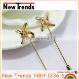 Promotional Mens Metal Windmill Suits Lapel Brooch Pin thumbnail-5