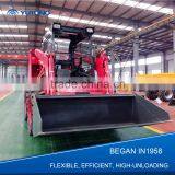 Rated Load 1 Ton 75hp Chinese Skid Steer Loader thumbnail-2