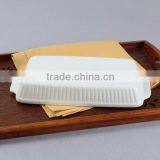 Eco Friendly Porcelain Bakeware Pizza Baking Tray in Rectangle thumbnail-3