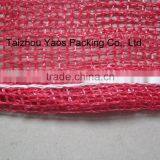 Red PP Leno Mesh Bag Plastic Plain Onions Bag Label Bag Logo Bag thumbnail-4