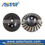 4",5"Turbo Diamond Cup Grinding Wheel for Granites/Marbles/Concretes thumbnail-3