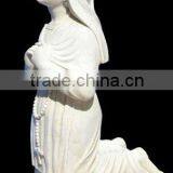 Kneeling Praying Maria Stone Statue DSF-C042 thumbnail-1