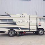 Hot-selling Dongfeng 4m3 Vacuum Road Sweeper Truck thumbnail-3