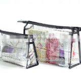 Fashionable Custom Transparent PVC Cosmetics Pouch