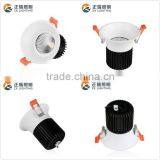 High Lumen Aluminium Adjustable CE SAA TUV RoHS Certification Round 12W COB LED Spotlight Potlight thumbnail-5