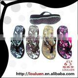 663 LOULUEN Wholesale Ladies Wedge Heel Plastic Slippers thumbnail-2