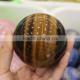 Natural Polished Tiger Eye Stone Healing Ball Sphere