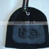 Wholesale Mens Embossed Logo Knitting Toque