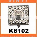 Decorative Metal Stud Rivets Button for Leather Clothing Bag thumbnail-3