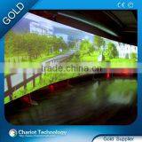 Two Projection Screens Edge Blending Software System