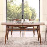 Wholesale Modern Wooden Dining Table Wood Legs thumbnail-3