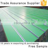 1220*2440*15mm Blue Melamine Slot Wall Board With Aluminium Bar thumbnail-6