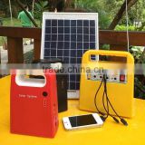 CE ROHS approved 5w portable solar lighting system for indoor