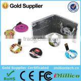 Free Dummy Color Print Round Shape Usb Business Card Flash Drive