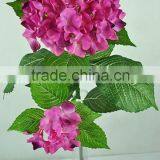 30" New product real touch 2 heads hydrangea for wedding decoration