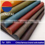 DONGTAI Rexine Leather Fabric Made in China thumbnail-1