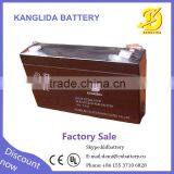 6v 7ah Storage Rechargeabel UPS Battery Made in China Supplier Kanglida Brand CE UL Certification