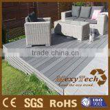 Euro Black/white Color Wood Plastic Composite Garden Decking thumbnail-1