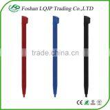 plastic color stylus touch pen for Nintendo 2DS slot in plastic stylus touch pen set