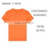 2016 Customized Design Fashion Black Shirt Retail T-shirts Low Quantity Orders t Shirts Sports Shirt Quick Dry T-shirt thumbnail-1