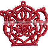 Teapot Shape Cast Iron Cooking Trivet