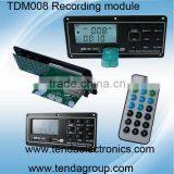 Amplifier MP3 Recorder , MP3 Recording Module , MP3 Decoder Board