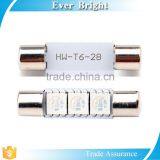 Blue Light 12v Led Festoon/reading Light/logo Light 28mm/31mm, 5050 Smd Led C5W Festoon Lamp