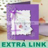 Custom Logo Decorative Paper Wedding Invitation Cards Models