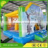 High Quality 0.55mmPVC China Cheap Bounce House for Sale Outdoor Bouncy Playground for Hire thumbnail-5