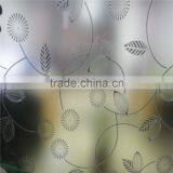 Acid Etched Pattern Glass
