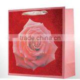 2015 New Dsign Printing White Paper Gift Bags With Ribbon Handles thumbnail-4