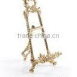 Brass display stand, silver easel stand, display stands